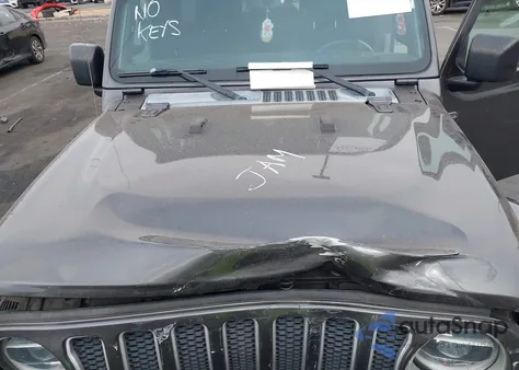 2020 Jeep Wrangler Unlimited Sahara 4X4 z USA, uszkodzony, nr VIN 1C4HJXEG5LW119288